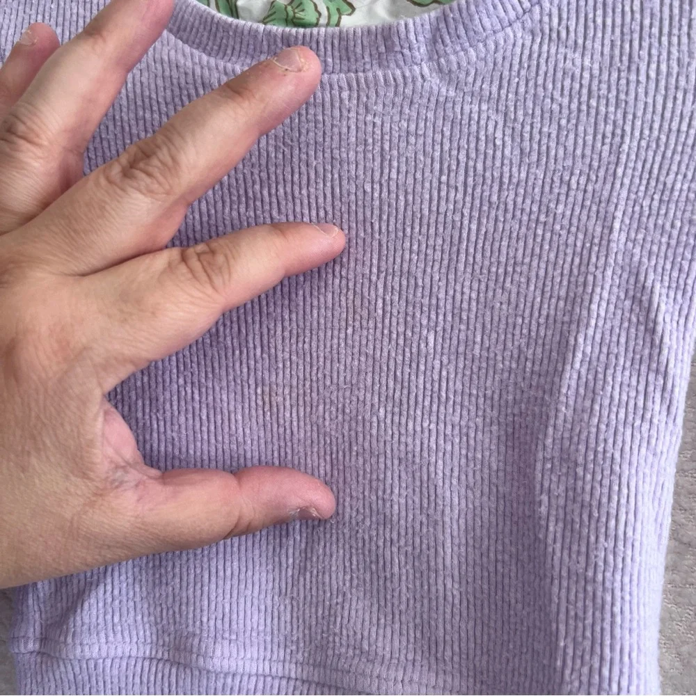 Roller Rabbit Infant Lavender Cotton Stretch Rib Shirt Size 12-18‎ Months